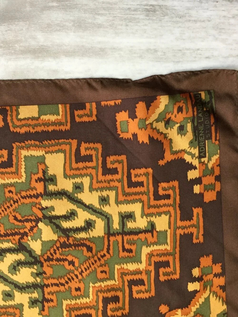 Adrienne Landau Studio Silk Scarf